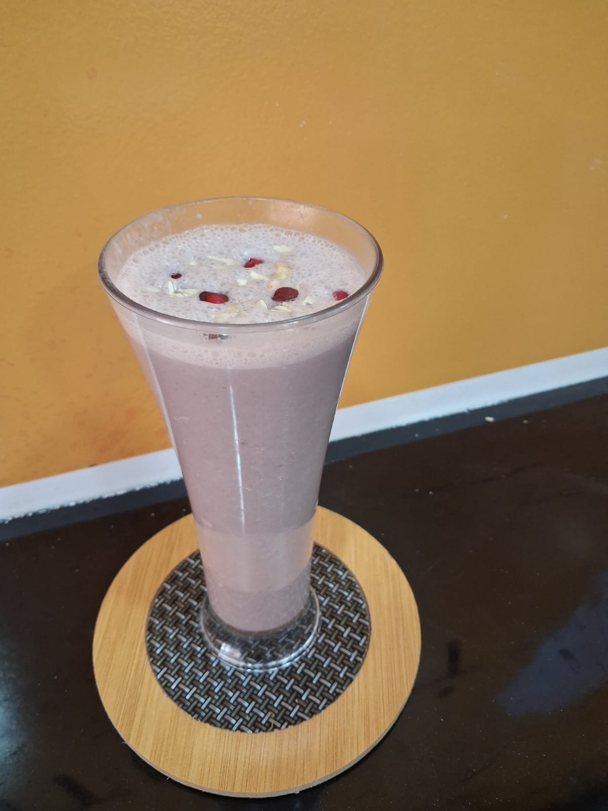 Pomegranate smoothie